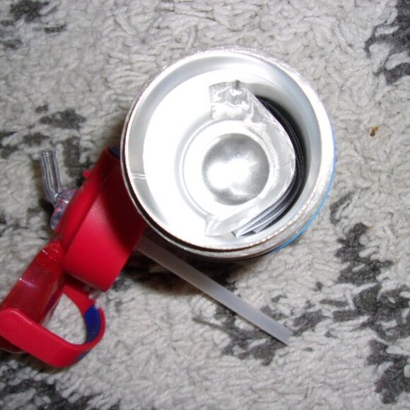 SONIC HEDGEHOG water bottle KIDS Thermos 12oz funtainer New - Picture 5 of 5